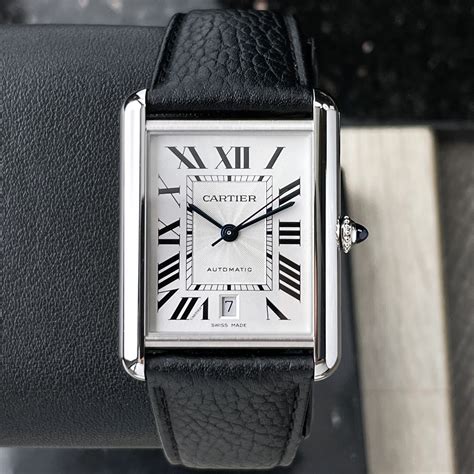 cartier tank nero